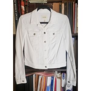 Jessica Simpson White Denim jacket